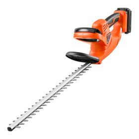 Electric Hedge Trimmer, 1200 RPM, Cordless Hedge Trimmer for Low Branch, 20V 2A Battery, Bush Trimmer with 20 in Dual Action Blade & Secure Desig