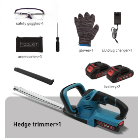 Hedge Trimmer Hedge Cutter 51 cm With 2 Batteries & Charger For Makita 24V Battery